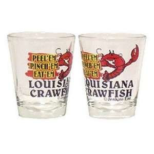  Louisiana Shot Glass 2.25H X 2 W Crawfish Case Pack 96 