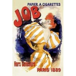    Paper poster printed on 12 x 18 stock. Job, 1889