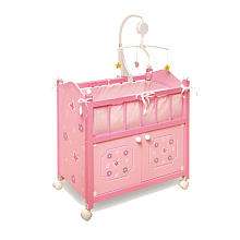   Baby Doll Crib with Cabin   Badger Basket Toys   