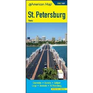  American Map 616677 St. Petersburg Florida Street Map 