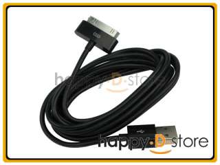 2M USB Cable for Apple 30 Pin Dock Connector (Black)