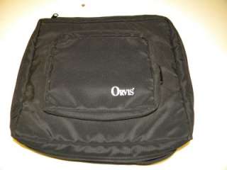 Orvis Fly Fishing Lure Zippered Bag 24 Foam Compartments Portable Tote 