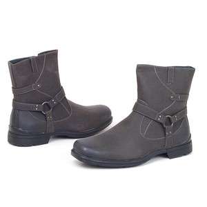 Mens Boots Dress or Casual Riding Style Leather Lined Shoes High Ankle 