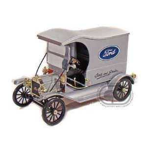  Ford Model T Delivery Wagon 1/18 Silver Toys & Games