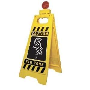 Chicago White Sox 29 inch Caution Blinking Fan Zone Floor Stand MLB 