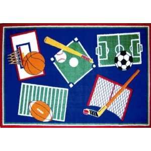  LA Rug Sports A Rama Rug 39x58