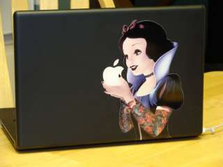 Goth Princess Decal for 13 MACbook   sticker   vinyl  