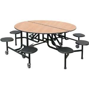  Round Mobile Cafeteria Stool Table