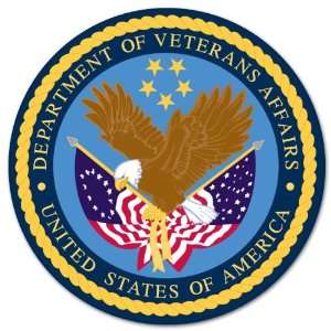  Department of Veteran Affairs bumper sticker 4 x 4 
