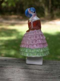 OCCUPIED JAPAN Colonial Woman Figurine MARKED  