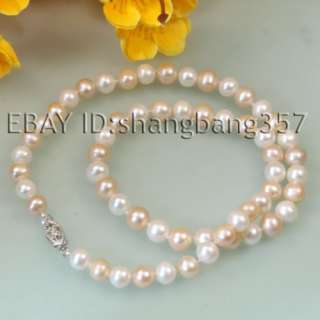 8mm polychrome a sets fresh water akoya pearl necklace bracelets 