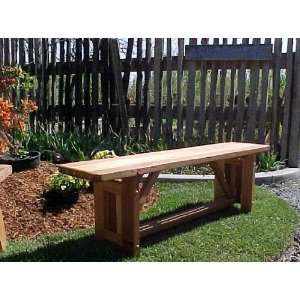  Wood Country Cabbage Hill Bench Patio, Lawn & Garden