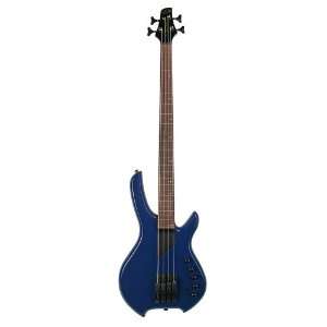  LightWave Saber Bass SL 4 String Fretless, Xenon Blue 