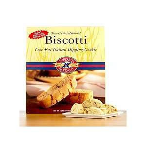 Coffaros Almond Biscotti, 2 Pound Value Box  Grocery 