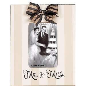  Mr. & Mrs. Picture Frame in Coal