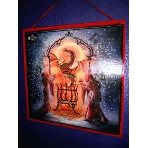  Fires of Advent Alchemy Gothic Poster Board with Glitter 