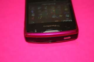   BLACKBERRY CURVE 8330 CELL PHONE PINK CDMA CLEAR ESN SMARTPHONE  