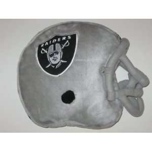  OAKLAND RAIDERS 12 Plush Helmet Pillow With Face Mask 