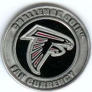  NFL Atlanta Falcons Poker Guard Challenge Coin with black 