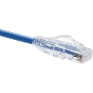    Oncore Clearfit CAT6 Patch Cable, Blue, Snagless, 2FT Electronics