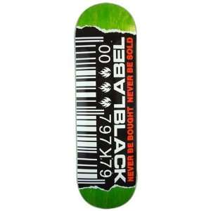    Black Label Team Ripped Barcode Deck (8.88)