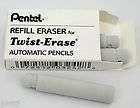 Pack/3 PENTEL Z2 1 Erasers for GraphGear Pencils  