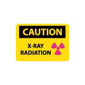    OSHA CAUTION X ray Radiation Safety Sign
