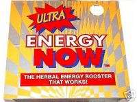 1CASE ULTRA ENERGY NOW 144 PACKETS TOTAL 432 PILLS  