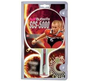 Butterfly SCS 5000 Carbon Shakehand Ping Pong Racket  