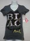 BLAC LABEL PINK Women V neck T shirt Size L MSRP$30.00