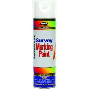  Aervoe 207 White Survey Marking Paint / 20 oz Cans (17 oz 