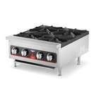   Hot Plate, counter top, natural gas, 24 x 27 x 10, (4) burners