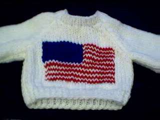 this listing is for a handmade build a bear doll sweater using an 