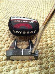   ODYSSEY PUTTER METAL X #7 35 INCH 35 METALX NUMBER 7 GOLF w/ Cover