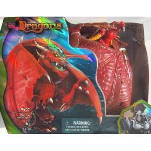  Plasma Dragons Eggs Balefyre Fire Dragon (Red) Toys 
