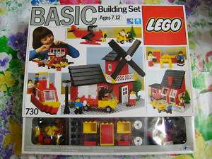 Lego 730 Basic Building Set MISB NEW VERY RARE  