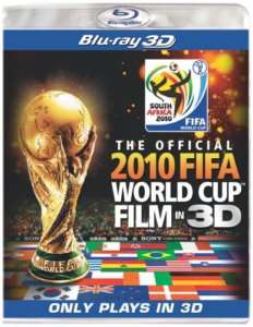 OFFICIAL 2010 FIFA WORLD CUP FILM New Blu ray 3D  