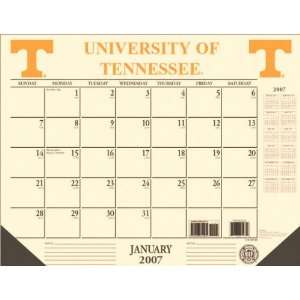  Tennessee Volunteers 22x17 Desk Calendar 2007 Sports 