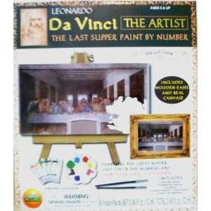  Leonardo Da Vinci the Last Supper Paint By Number Kit 