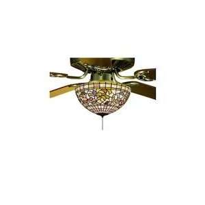  Meyda Tiffany 72650, 16W Turning Leaf Fan Light Fixture 