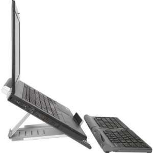   Travel Keyboard and Notebook Stand