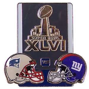   England Patriots vs. New York Giants Official Pin