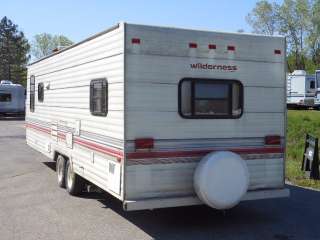 1992 Wilderness 27 Travel Trailer RV Handyman Special AS IS NO 