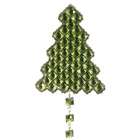 Allstate Floral 8.5 Jewel Christmas Tree Ornament Green (Pack of 24)