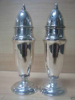950 Sterling Silver Japan Salt & Pepper Shakers  