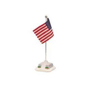 Lemax Village Collection American Flag Pole #64150  