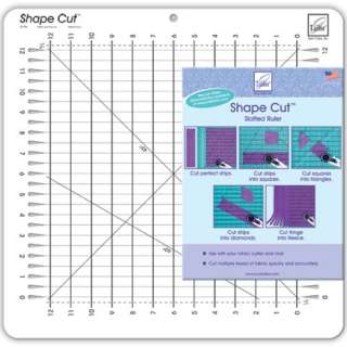 June Tailor® Shape Cut™ can be used with your rotary cutter and 