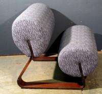 Awesome Vintage Danish Modern Crazy Strange Lounge Chair Bent Wood 