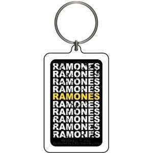  The Ramones Logo Lucite Keychain K 0590