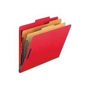   Part# 914293 23Pt Pressboard Classifi Foldr Red from Office Depot